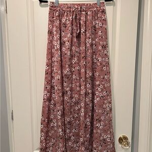 Floral Pink Women's Skirt